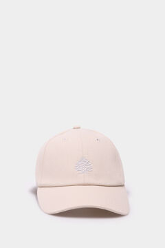 Springfield Gorra básica logo Springfield relieve blanco