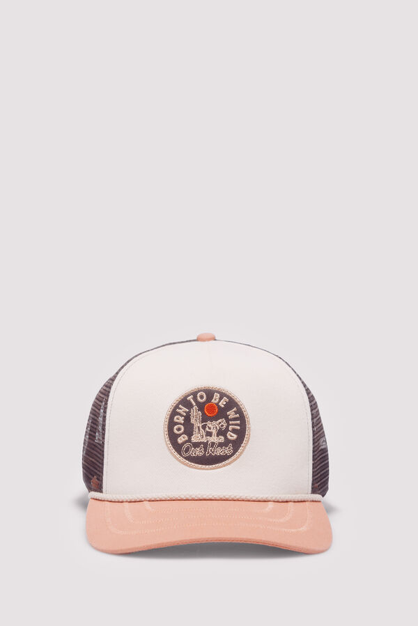 Springfield Gorra camionero parche café