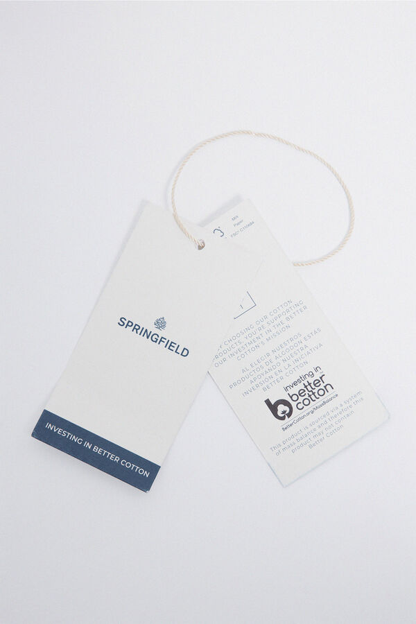 Springfield Sudadera básica con capucha  café