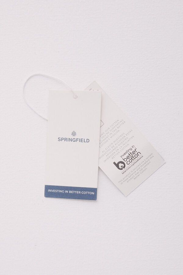 Springfield Suéter estructura azul