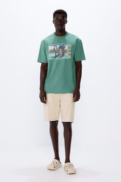 Springfield Playera phylosophy turquesa