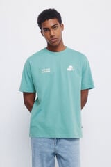Springfield Playera de ping pong verde