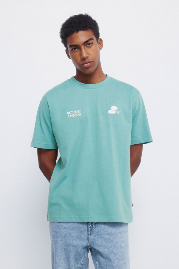 Springfield Playera de ping pong verde