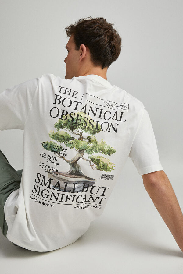 Springfield Playera botanical obsession marfil