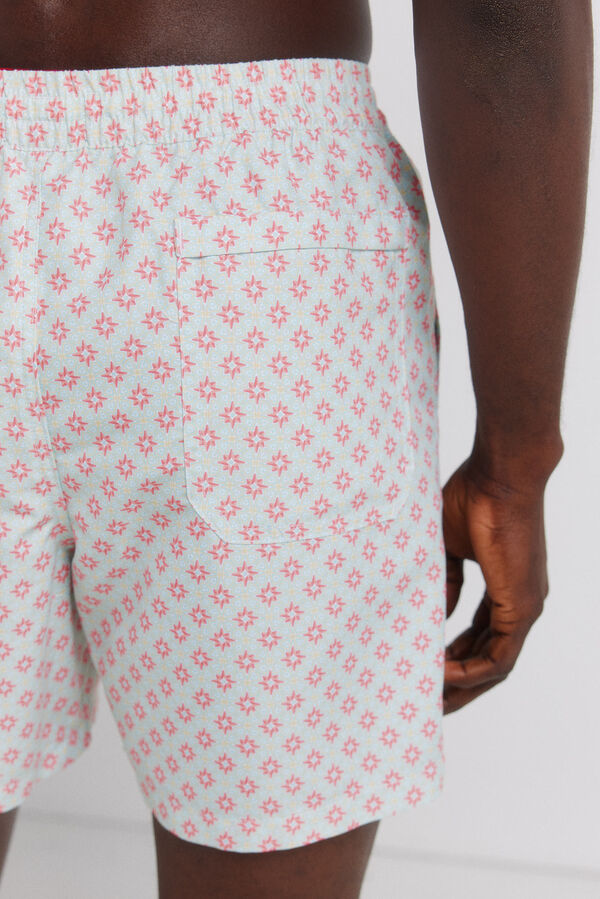 Springfield Traje de ba&ntilde;o estampado de mosaico estampado