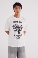 Springfield Camiseta Green Day marfil