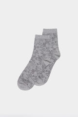 Springfield Calcetín Paisleys gris