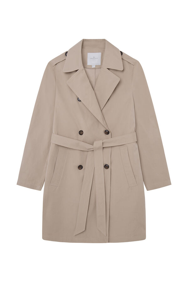 Springfield Gabardina Corta  nude