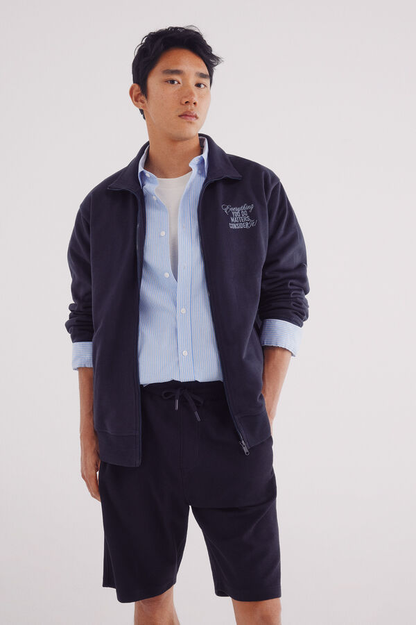 Springfield Bermuda chandal marino