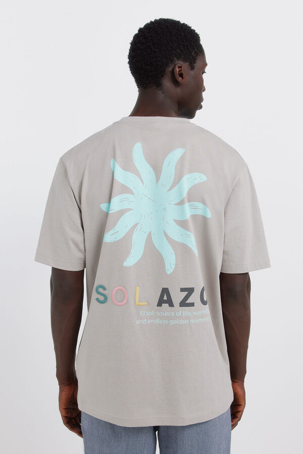 Springfield Playera solazo gris