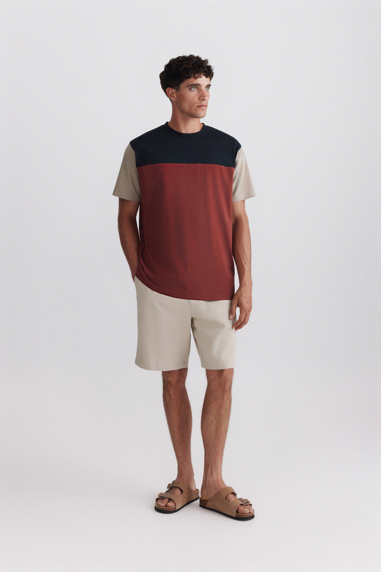 Springfield Playera color block