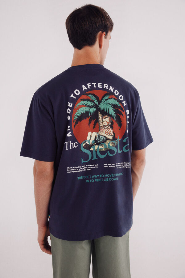 Springfield Playera kind dreams azul