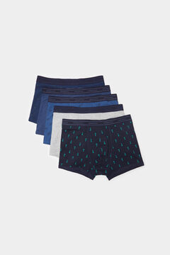 Springfield Pack 3 boxers algodón espacio azul oscuro