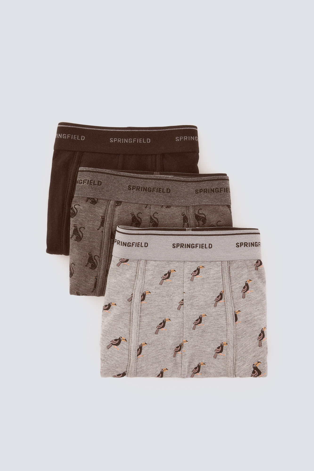 Springfield Pack 3 boxers selva
