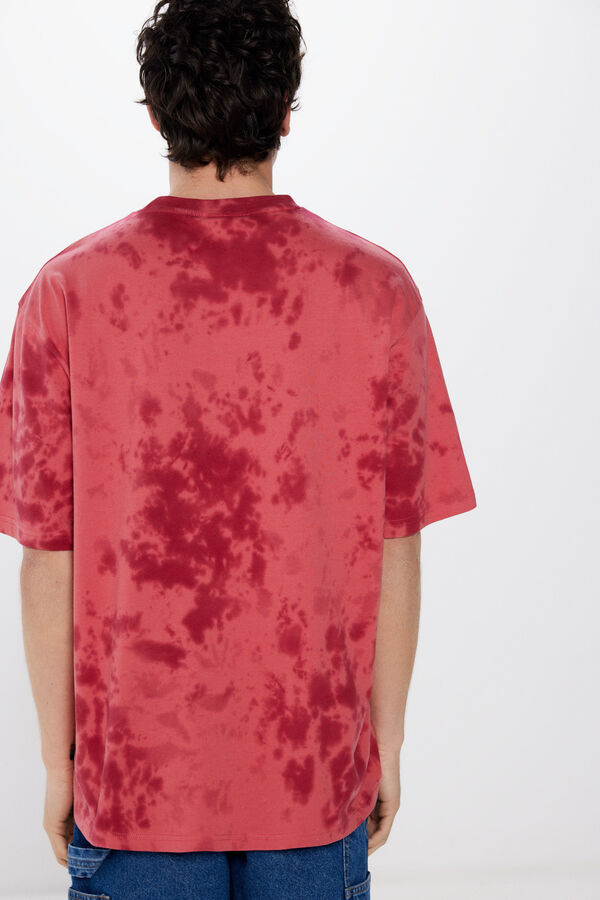 Springfield Playera surf tie dyed rojo