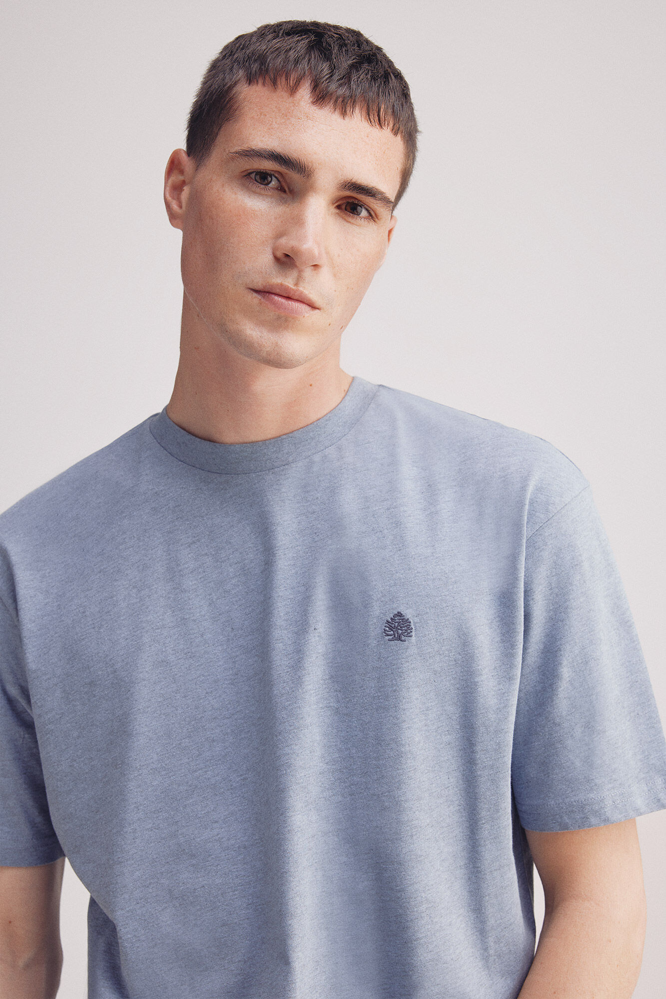 Springfield Playera melange b&aacute;sica
