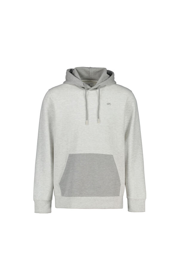 Springfield Sudadera capucha contraste gris