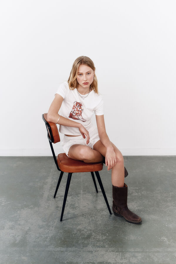 Springfield Playera "Cowboy" beige