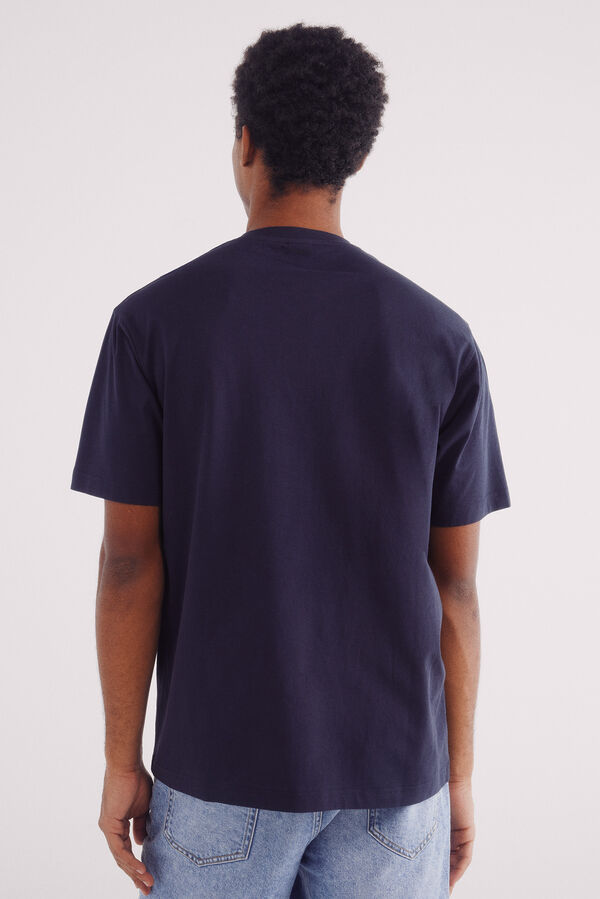 Springfield Playera árbol étnica azul