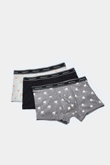 Springfield Pack 3 boxers perros negro