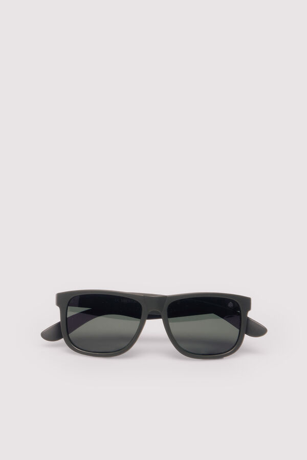 Springfield Gafas de sol pasta cl&aacute;sica engomada verde