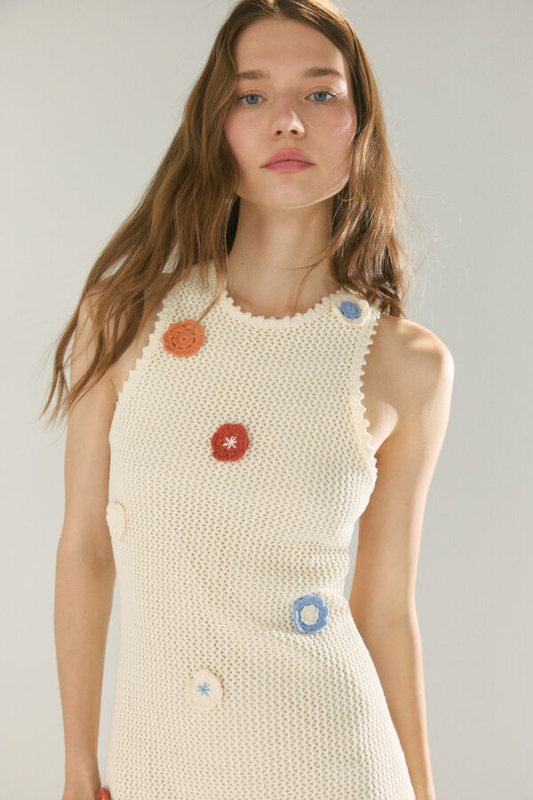 High Spirits Vestido Cala blanco