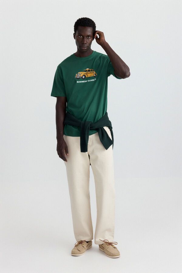 Springfield Playera business class verde