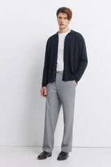 Springfield Pantal&oacute;n recto holgado gris