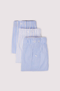 Springfield Pack 3 boxers rayas azul tinta