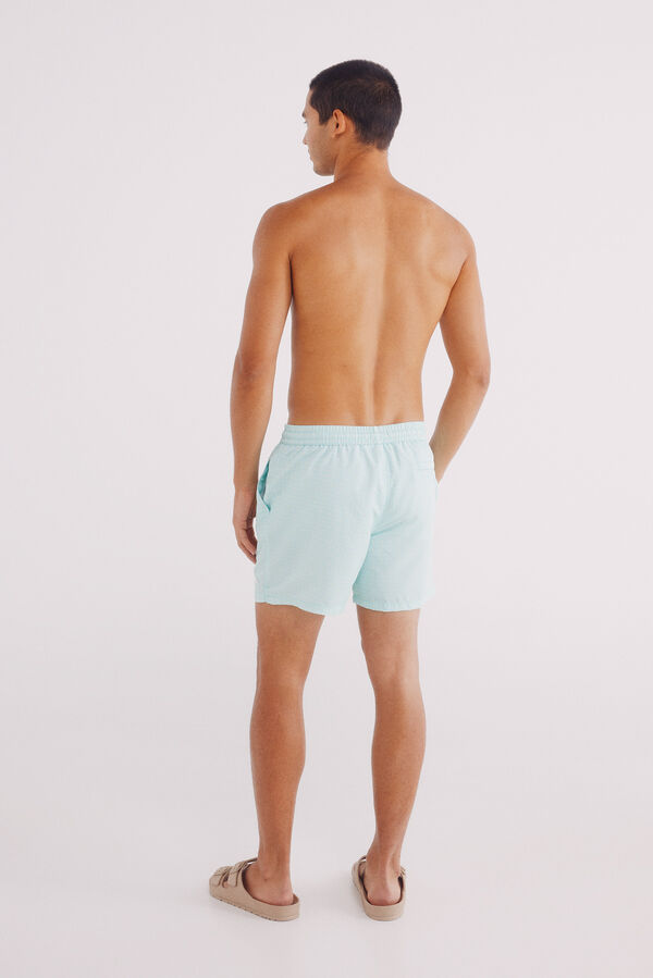 Springfield Bañador estampado verde
