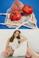 High Spirits Vestido Tulip blanco