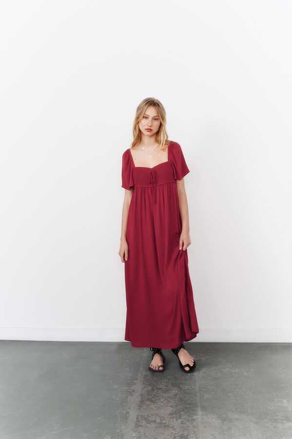 Springfield Vestido "Flowy" púrpura