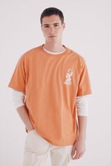 Springfield Playera Popeye naranja