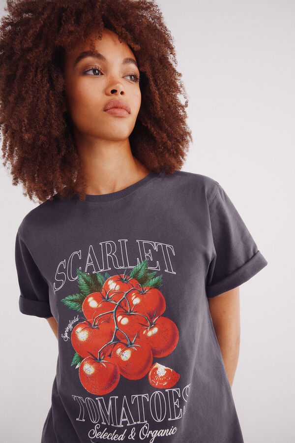 Springfield Playera "The Harvest" gris