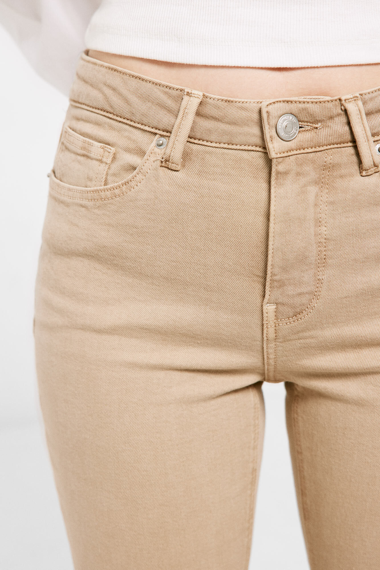 Jeans Color Slim Cropped Pantalones de mujer WomenSecret MX
