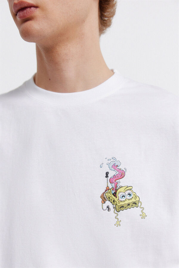 Springfield Playera Bob Esponja natural