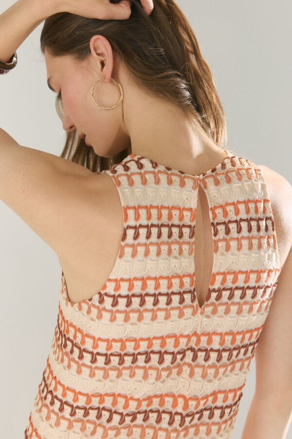 High Spirits Vestido Mosaic estampado