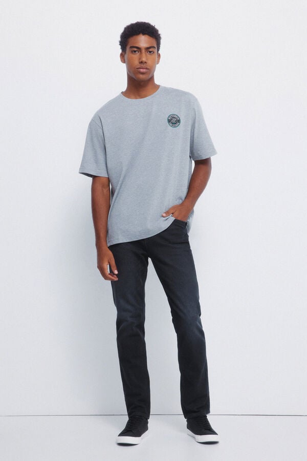 Springfield Camiseta Slytherin gris