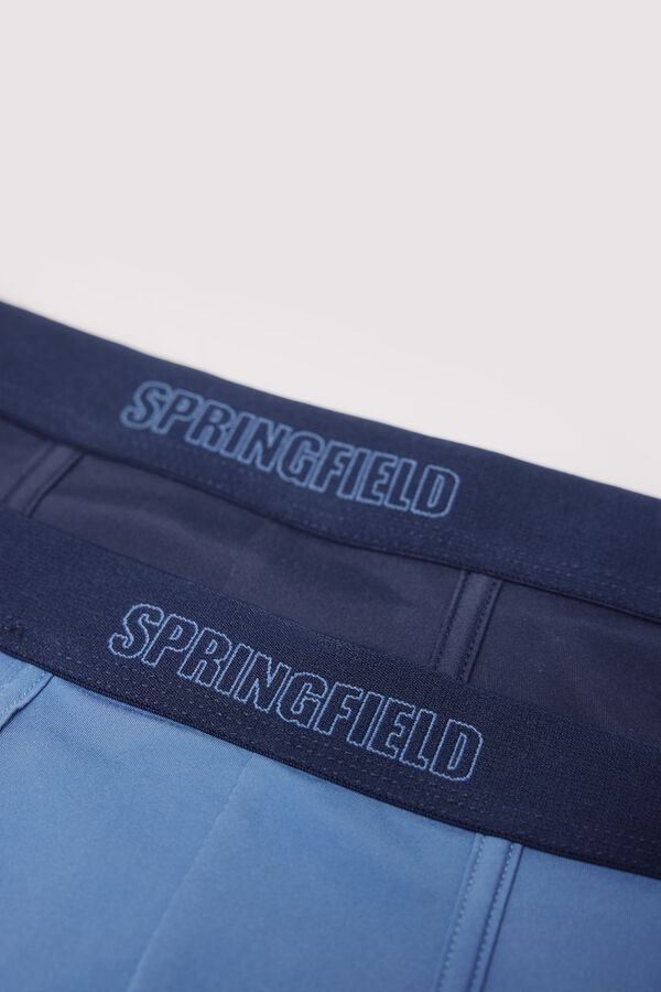Springfield Pack 2 bóxeres confort azul