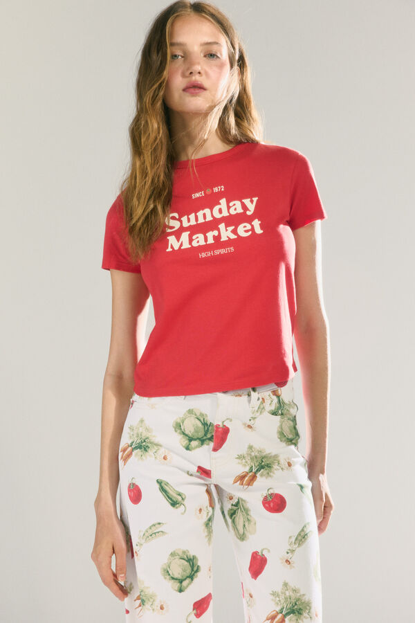 High Spirits Camisa Rouge rojo