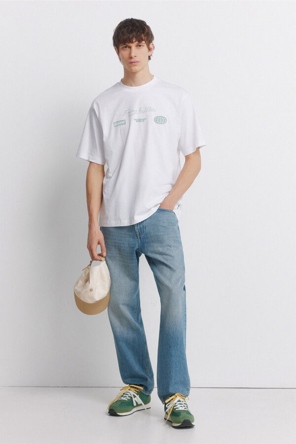 Springfield Playera con logo natural