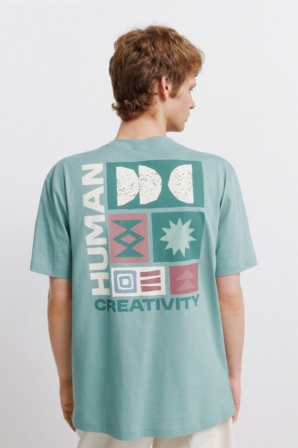 Springfield Playera human creativity turquesa