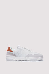 Springfield Sneaker retro con volumen blanco