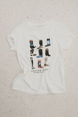 Springfield Playera "Dancing boots" café