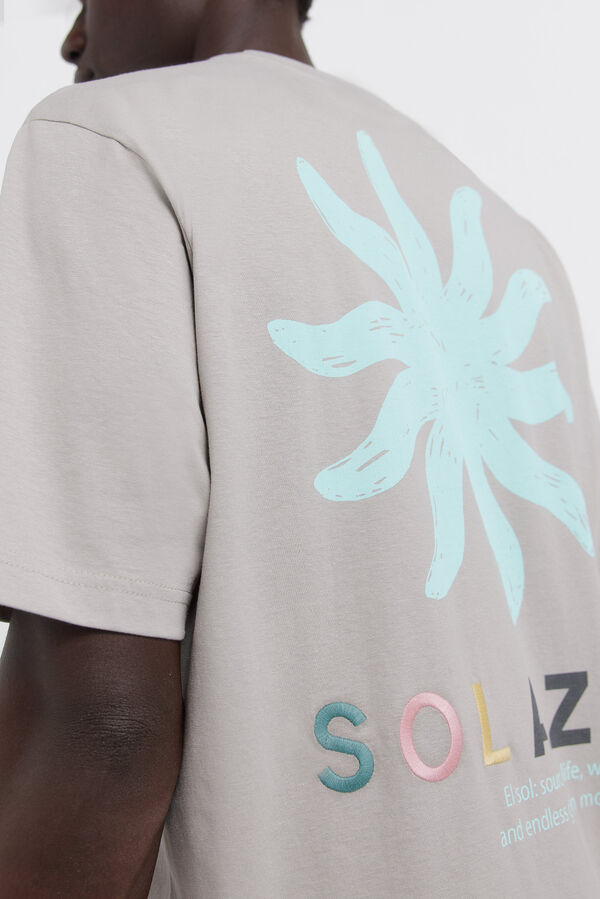 Springfield Playera solazo gris