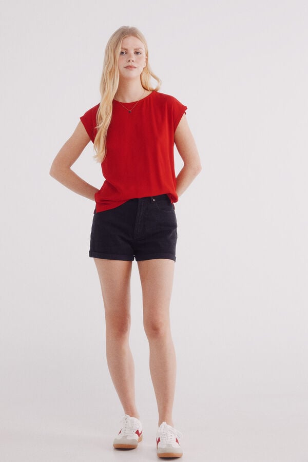 Springfield Short jean mom negro