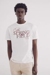 Springfield Playera logo Springfield club marfil