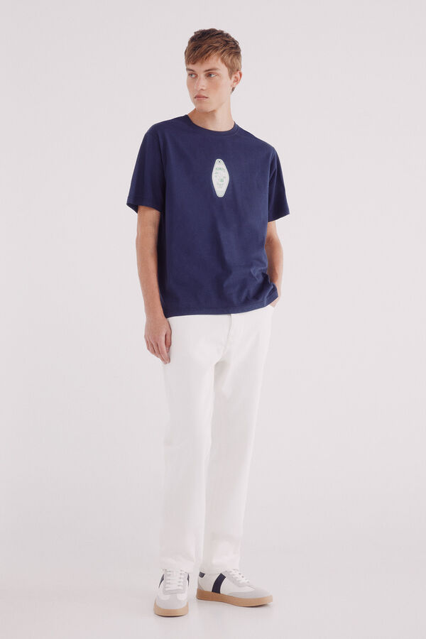 Springfield Camiseta Snoopy Racquet Club azulado
