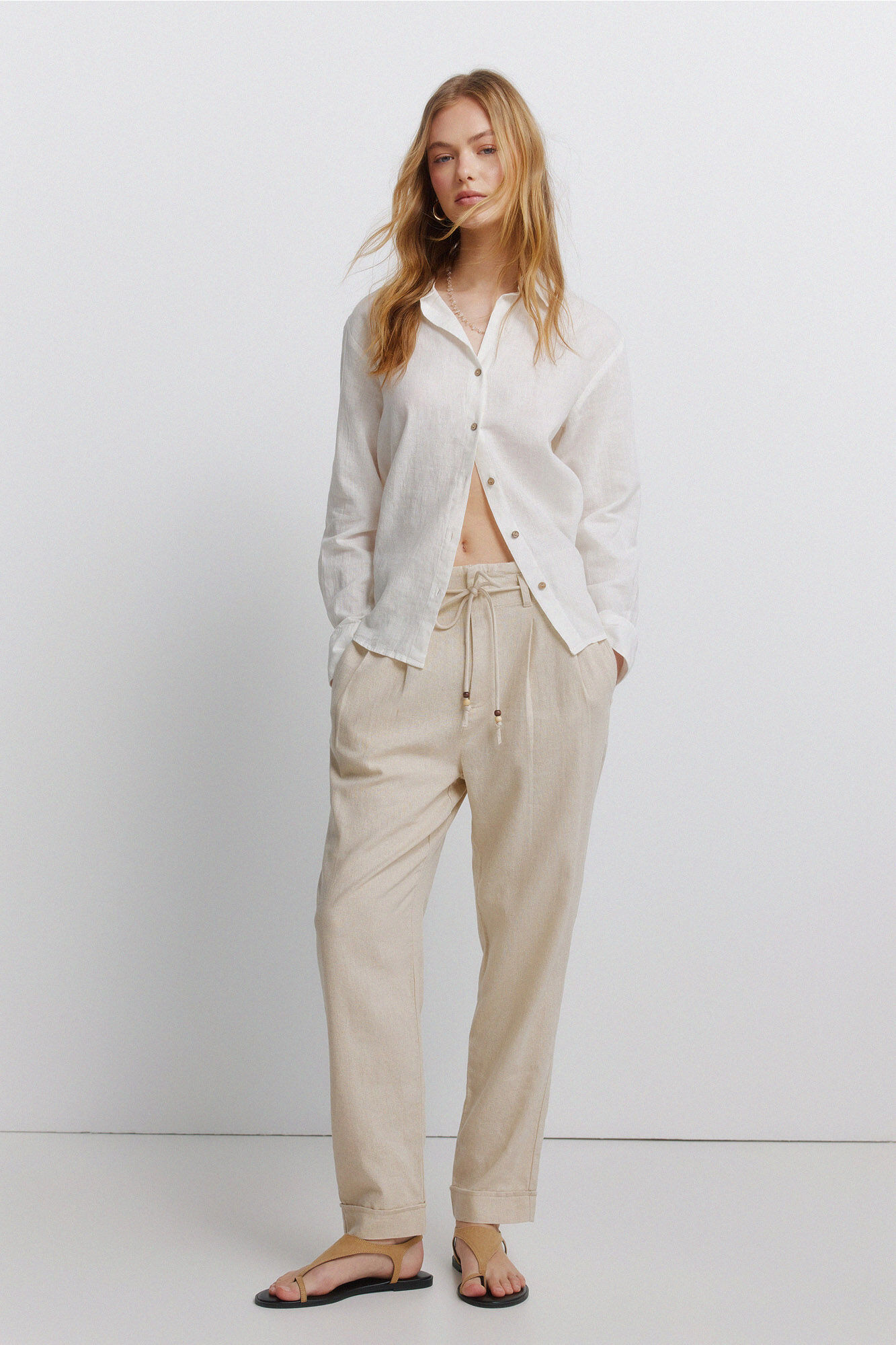 Springfield Pantalones de lino