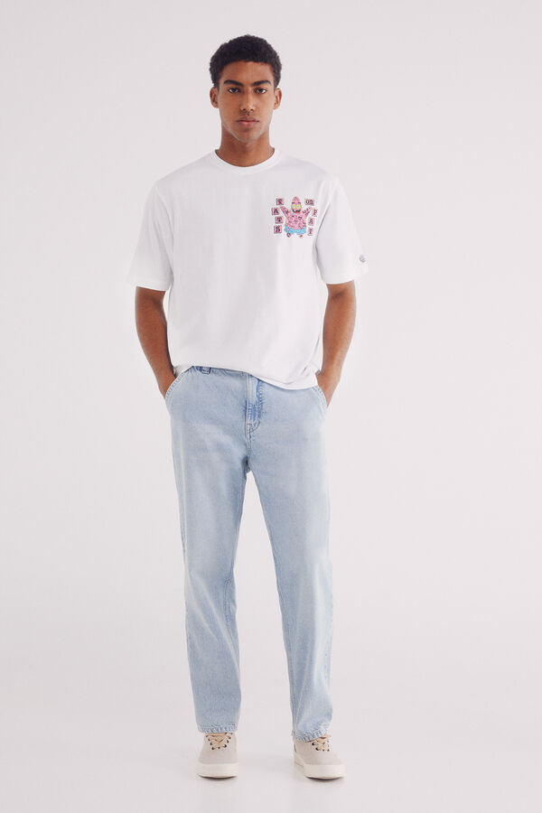 Springfield Camiseta Bob Esponja natural